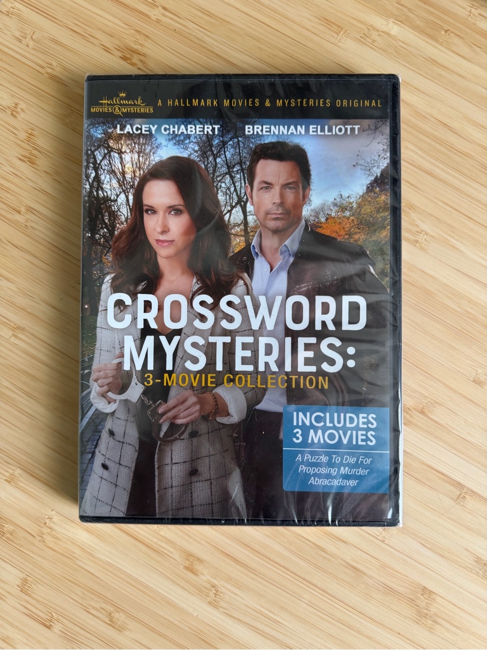 Crossword Mysteries 3-Movie Collection DVD